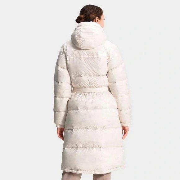 The North Face Nuptse Belted Long Parka - Picture 3 of 13